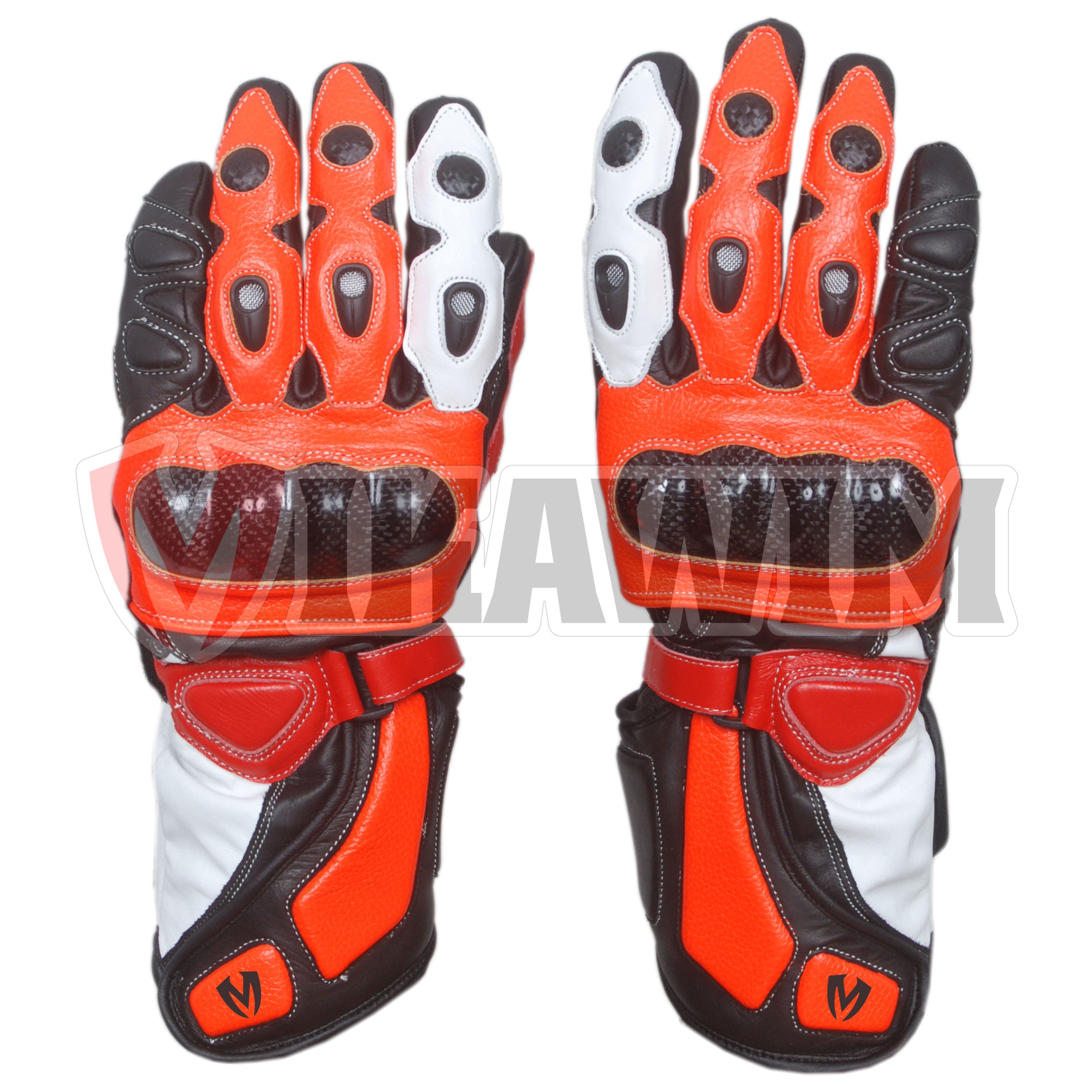 repsol handschuhe Honda Repsol Motorbike Racing Leather Gloves – Mikawim