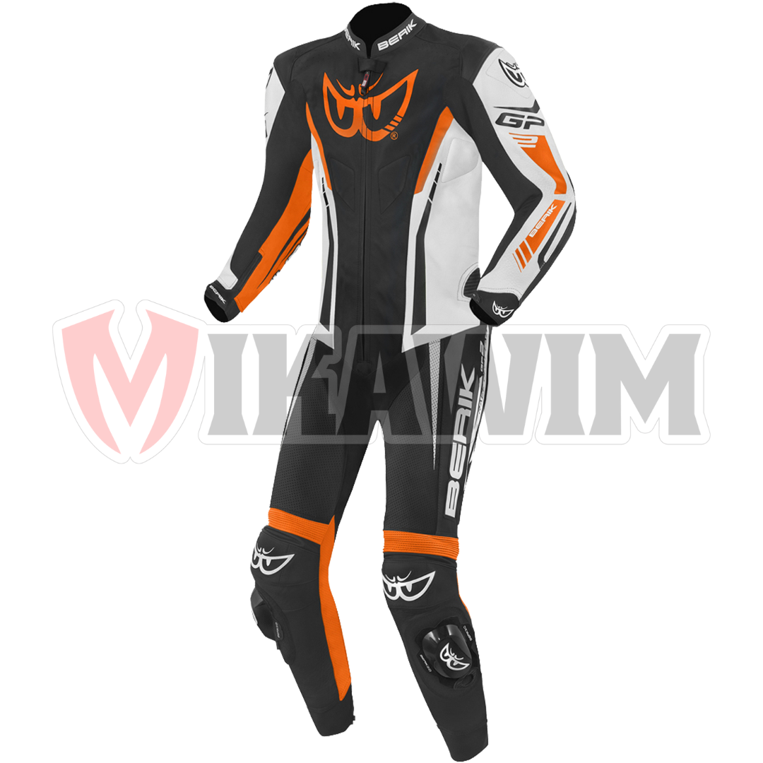 BERIK GP RACE 2 MOTORBIKE RACING LEATHER SUIT – Mikawim