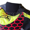 BERIK RED BLACK MOTORBIKE RACING LEATHER SUIT