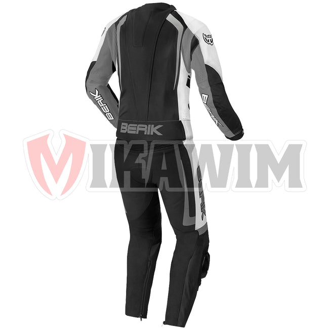 BERIK 2.0 BLACK MOTORBIKE RACING LEATHER SUIT