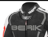 BERIK 2.0 BLACK RED MOTORBIKE RACING LEATHER SUIT