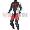 BERIK 2.0 BLUE RED MOTORBIKE RACING LEATHER SUIT