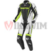 BERIK 2.0 BLACK GREEN MOTORBIKE RACING LEATHER SUIT