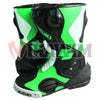 Suzuki Green Black Motorbike Racing Boots