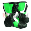 Suzuki Green Black Motorbike Racing Boots