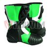 Suzuki Green Black Motorbike Racing Boots