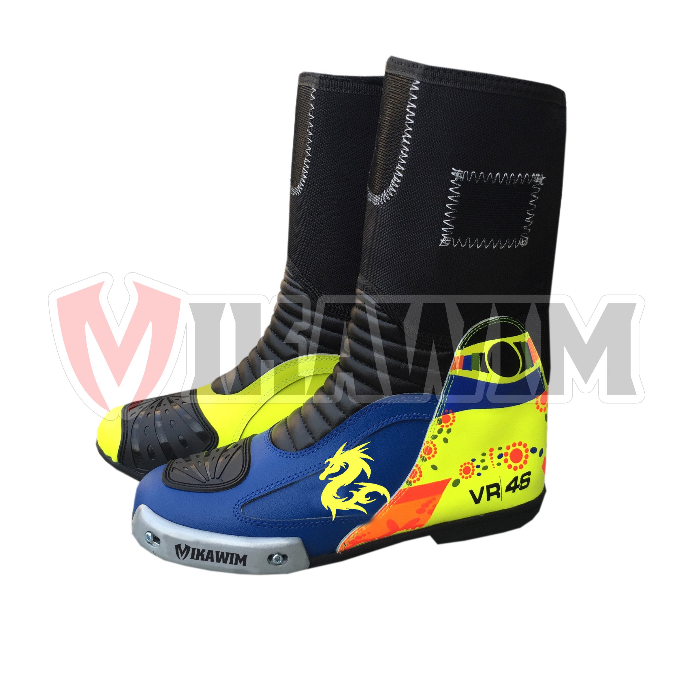 Valentino Rossi Motorbike Racing Boots