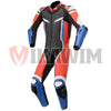 Mikawim Black Red Customize Motorbike Racing Leather Suit