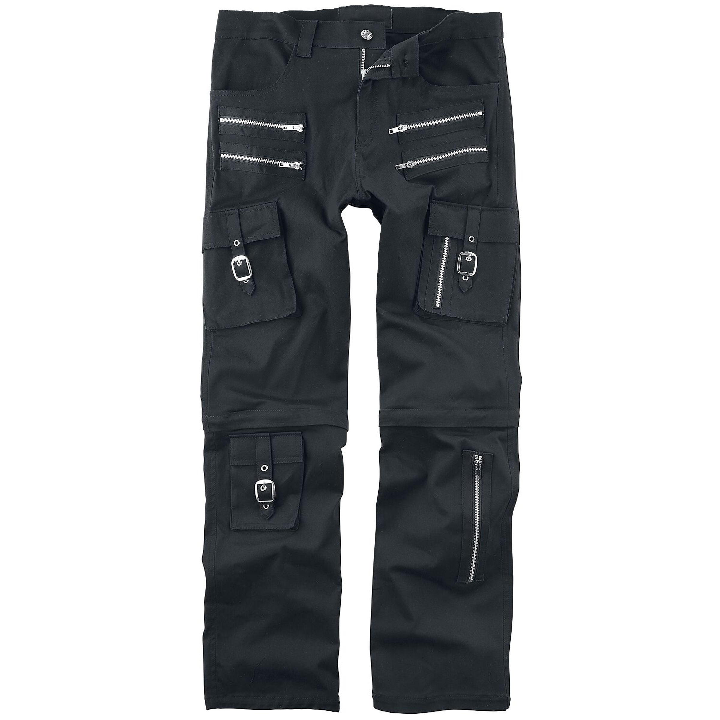 Basics Men Cotton black Straight Pants