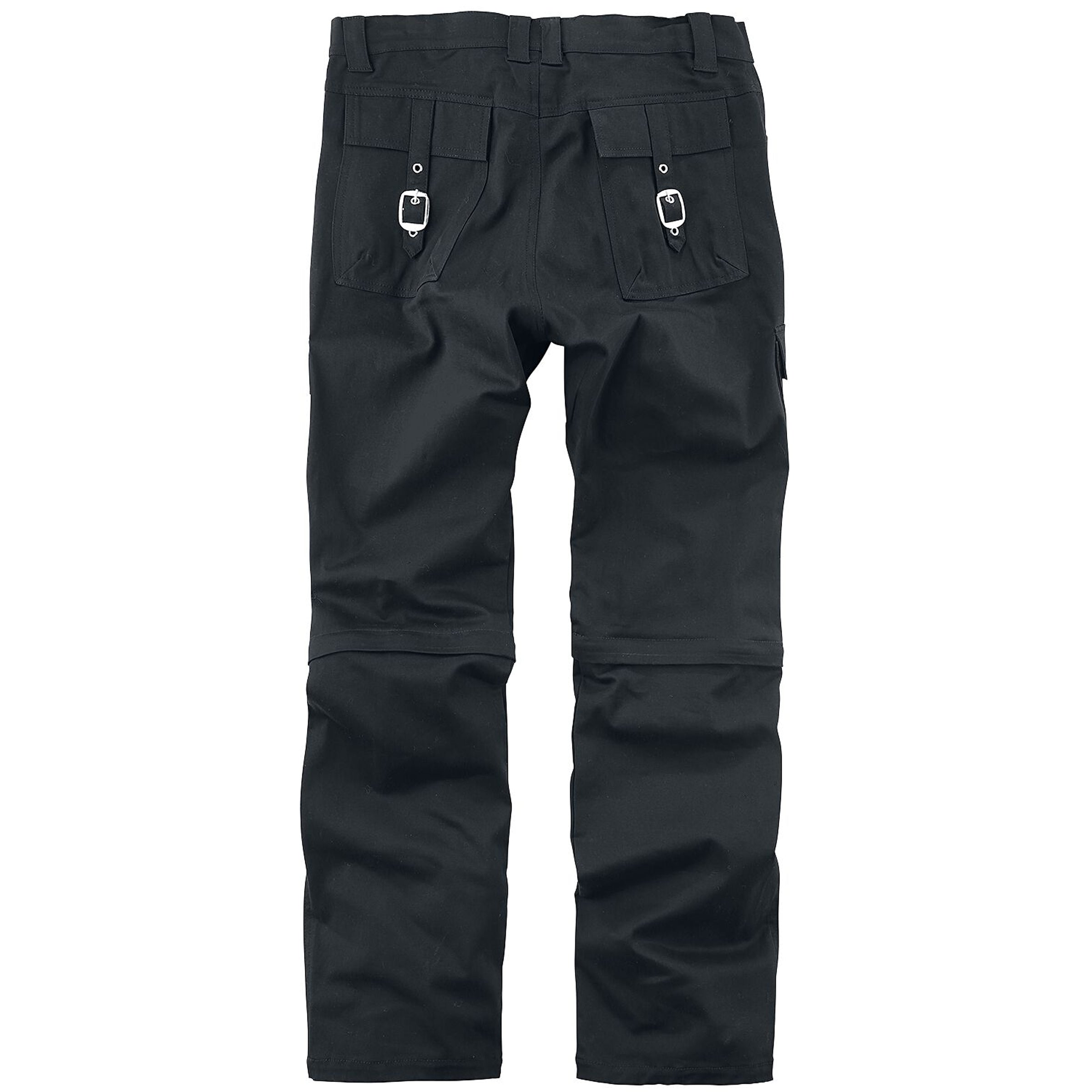 Basics Men Cotton black Straight Pants