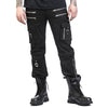 Basics Men Cotton black Straight Pants