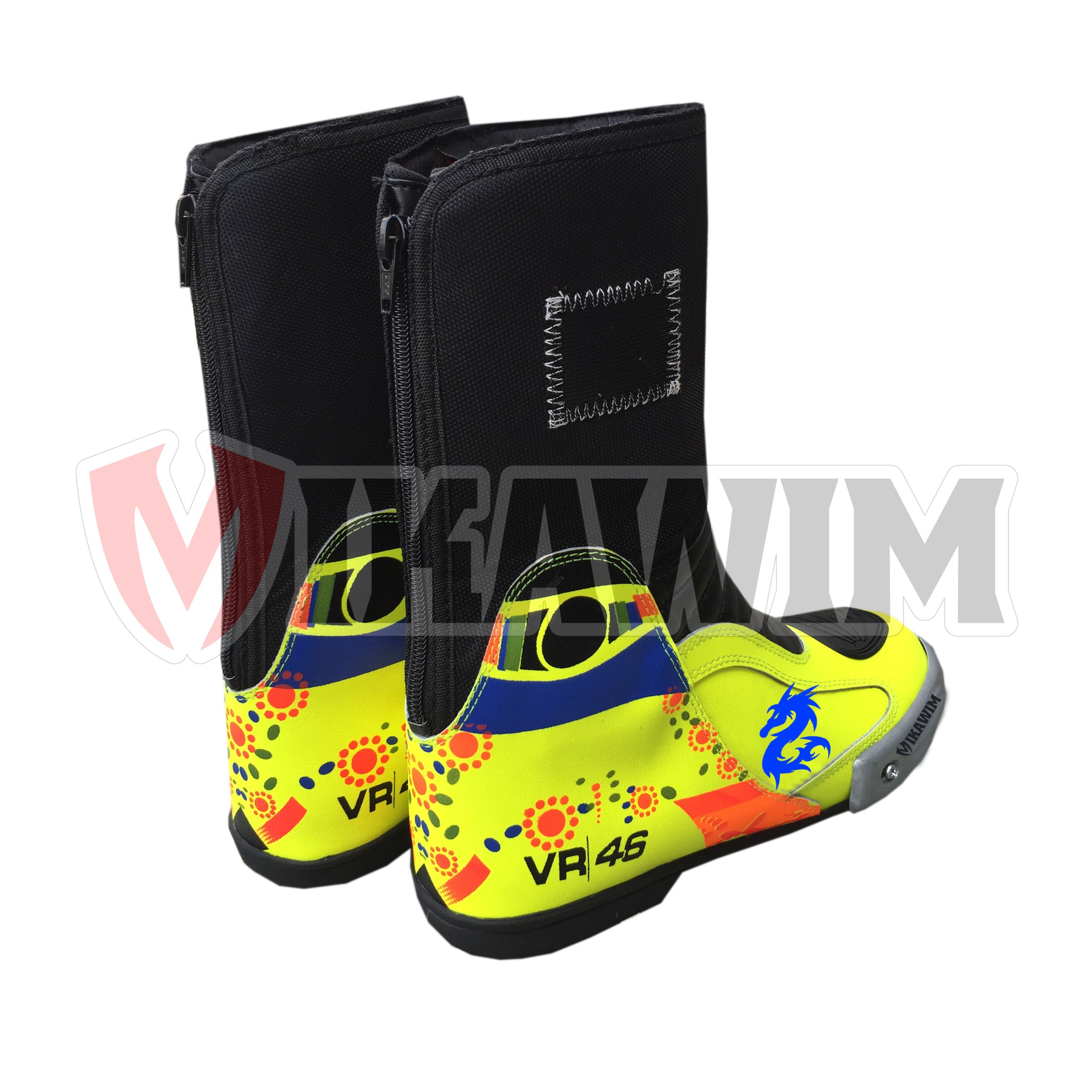 Valentino Rossi Motorbike Racing Boots