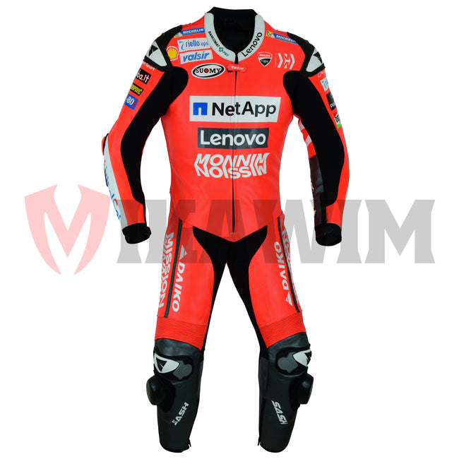 Andrea Dovizioso Ducati Motogp 2019 Motorbike Racing Leather Suit