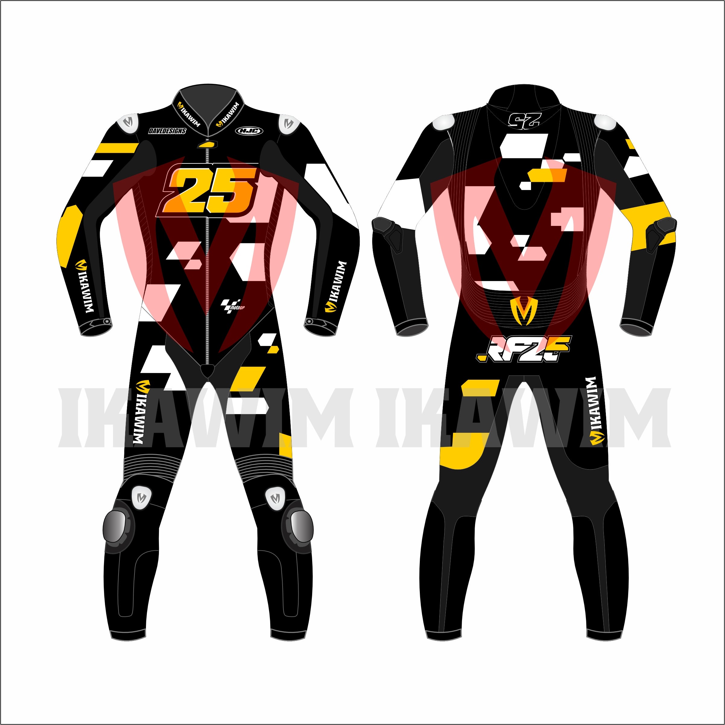 APRILIA RAUL FERNANDEZ 2023 MOTORBIKE RACING LEATHER SUIT