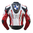 BMW Motorbike Racing Leather Jacket Red Blood