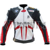 BMW Motorbike Racing Leather Jacket Red Blood