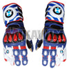 BMW Motorbike Racing Leather Gloves