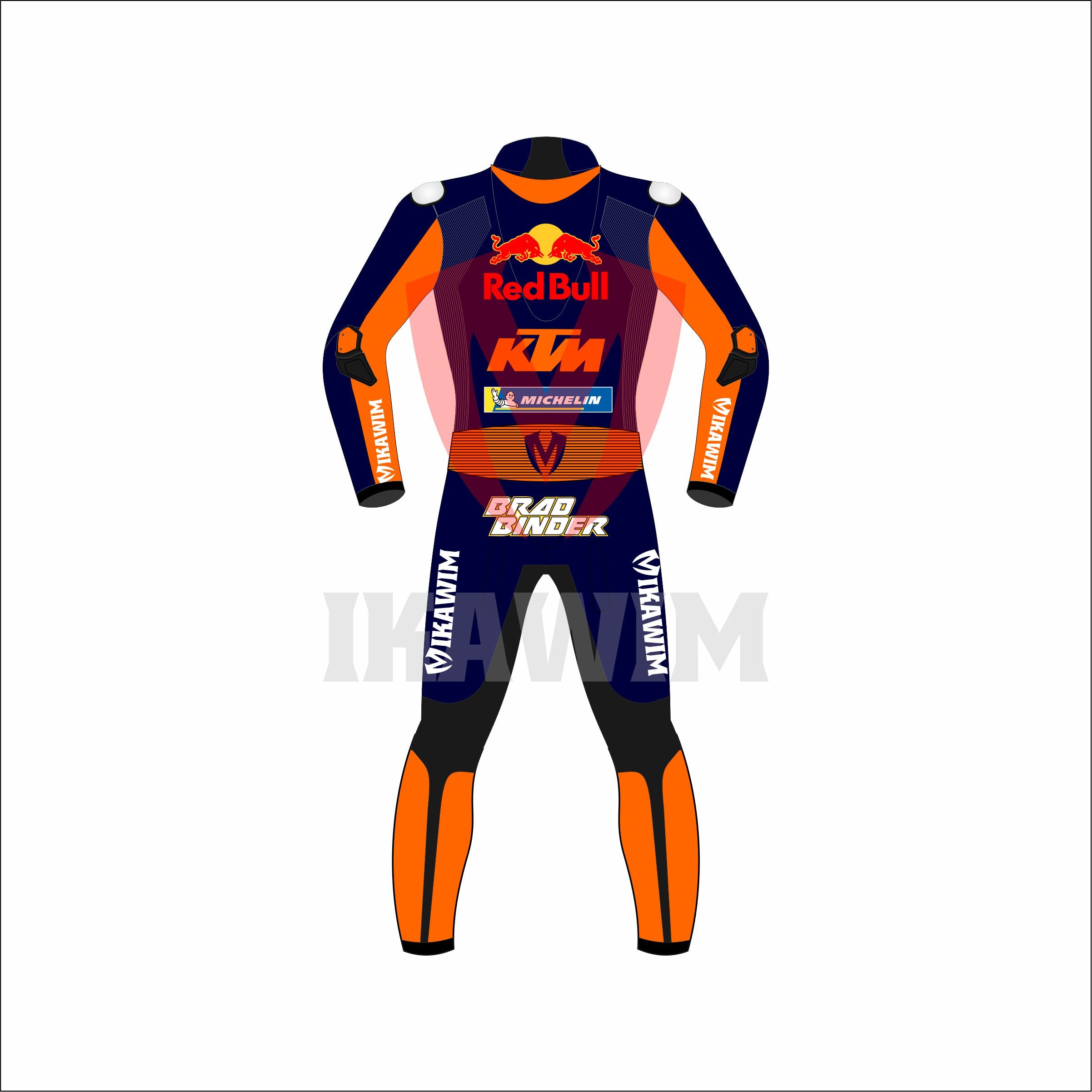 Brad Binder Red Bull 2021 Motorbike Leather Racing Suit Available In All Sizes