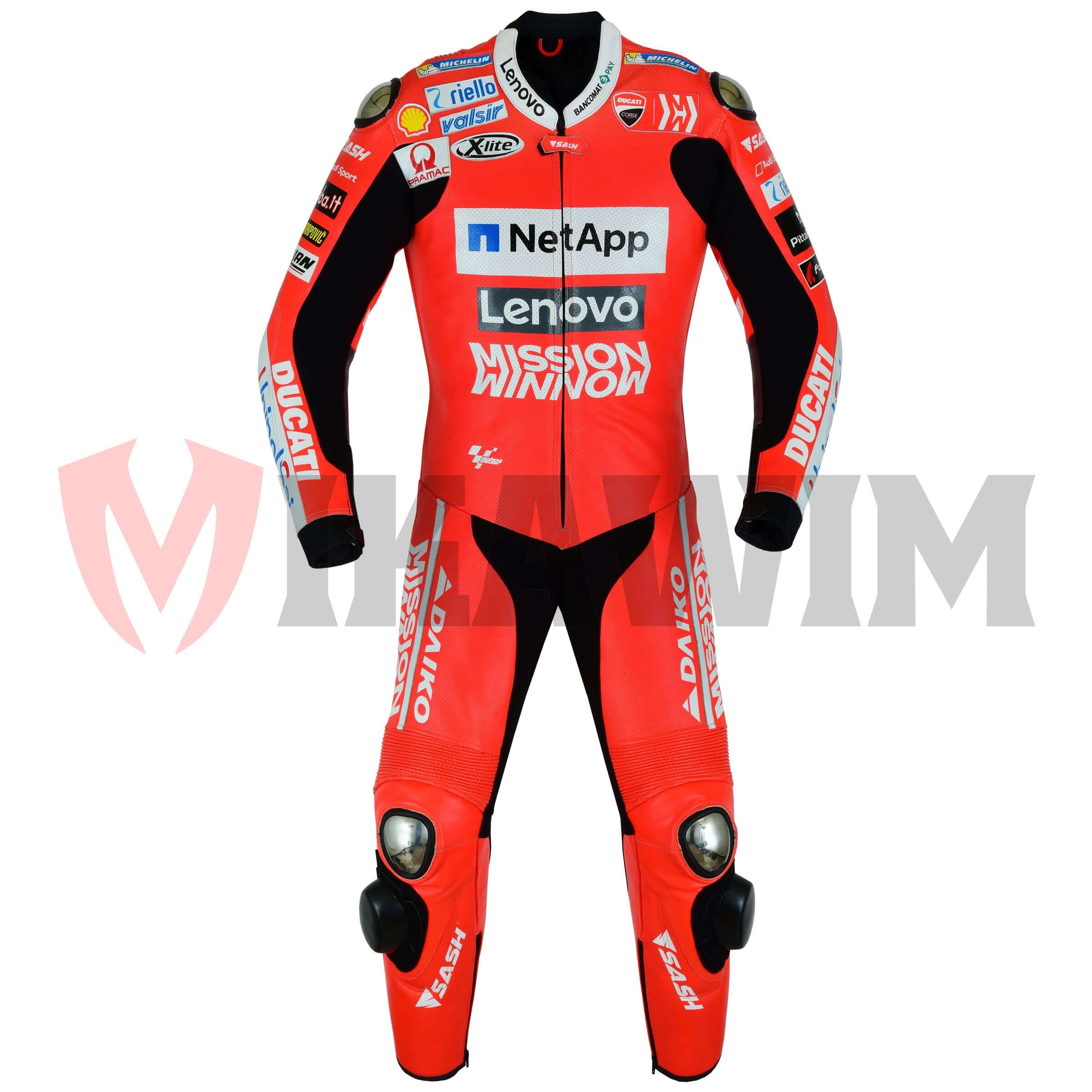 Danilo Petrucci Ducati Motogp 2019 Motorbike Racing Leather Suit