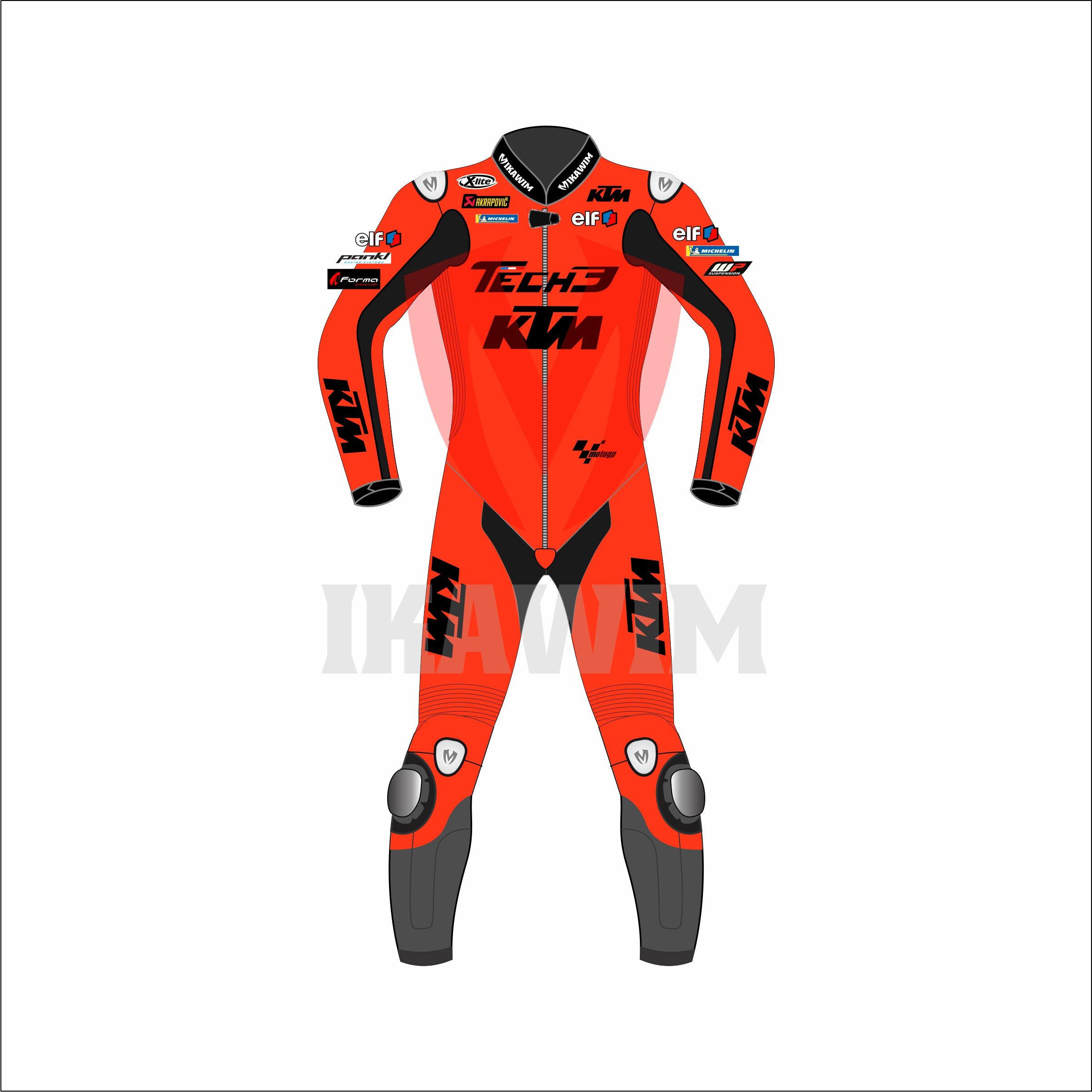 Danilo Petrucci KTM Tech3 2021  Motorbike Leather Racing Suit