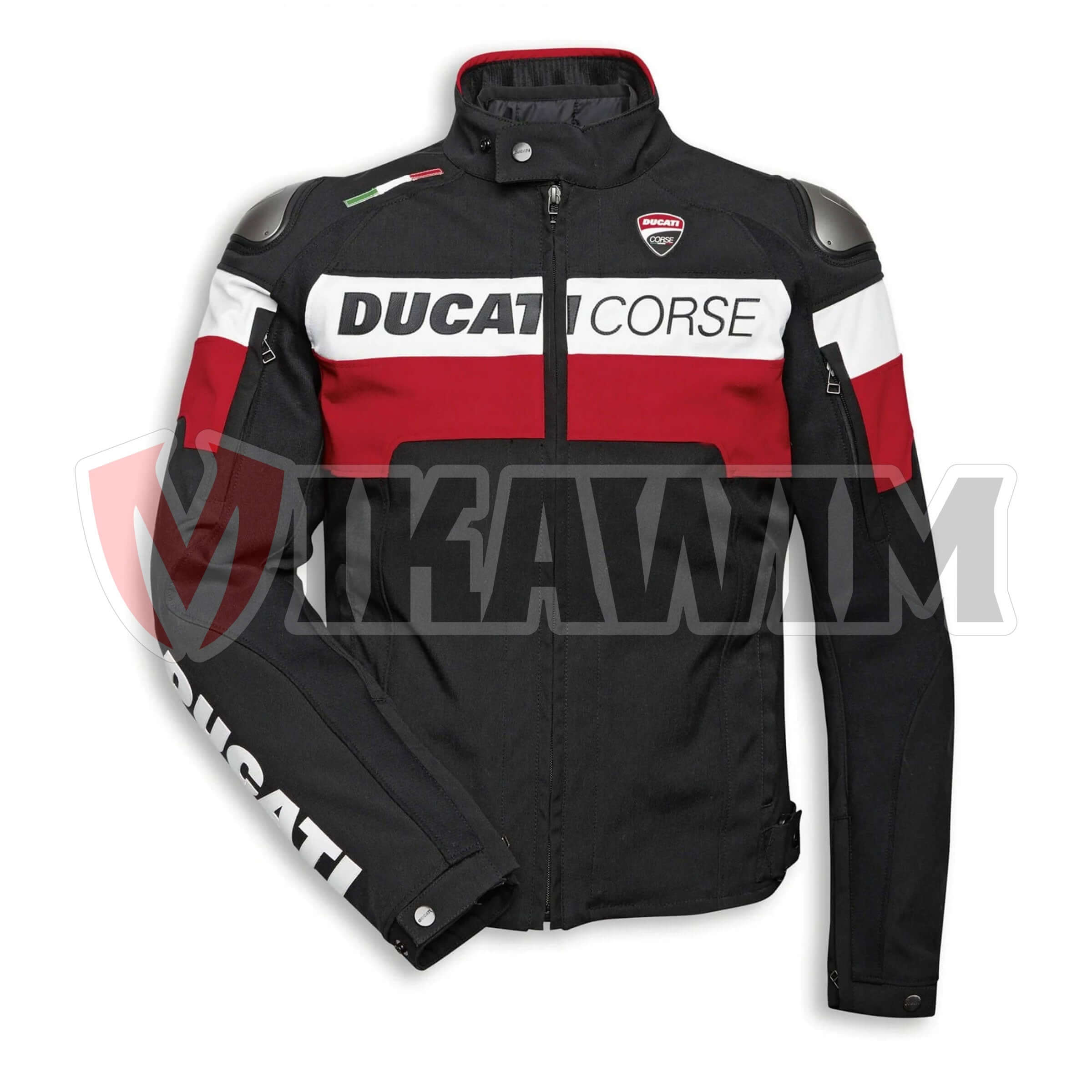 Ducati Corse Tex C5 Motorbike Racing Leather Jacket