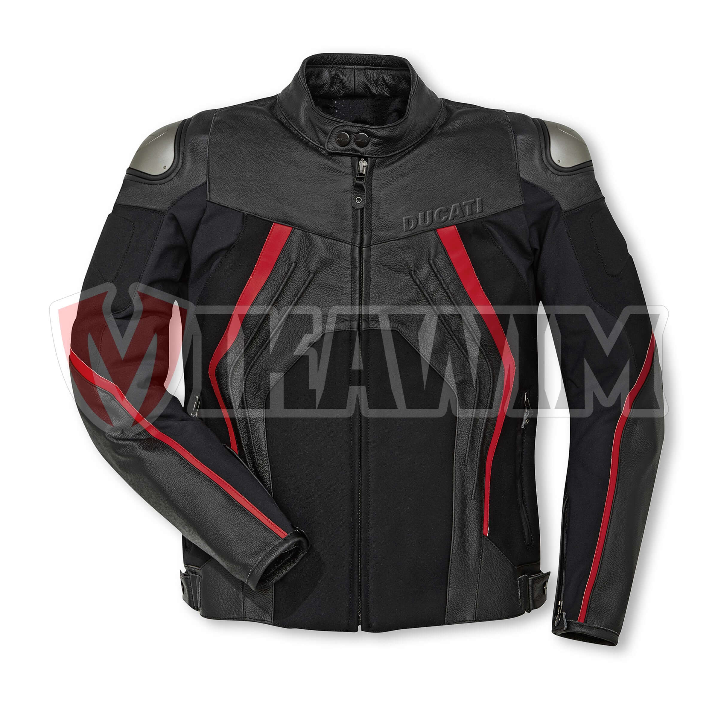 Ducati Fighter C1 Motorbike Racing Leather Jacket