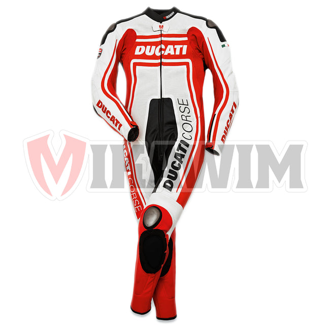 Ducati Motorbike Racing Leather Suit