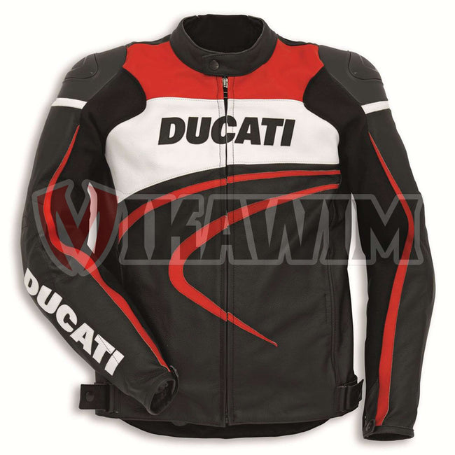 Ducati Sports C2 Motorbike Racing Leather Jacket