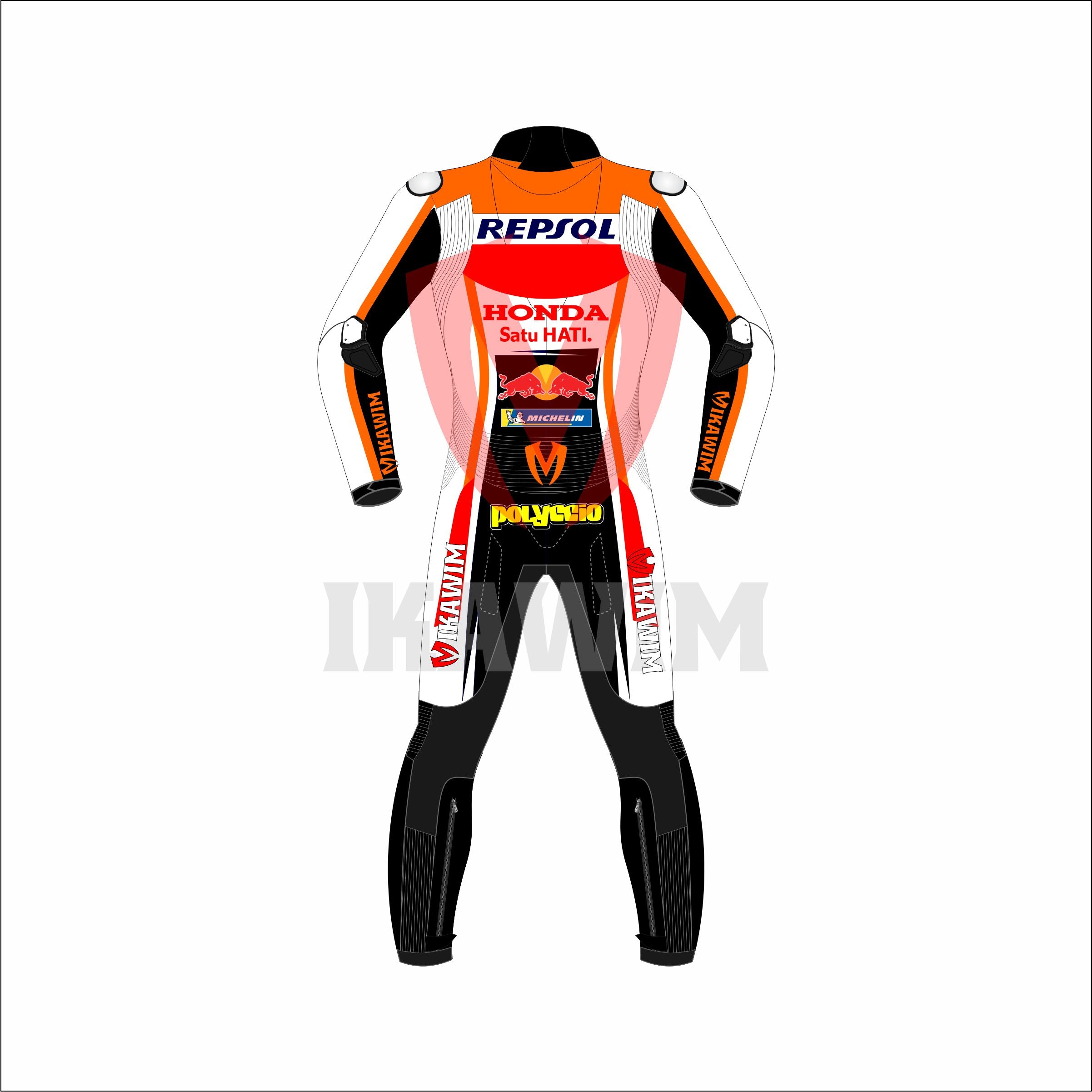 POL ESPARGARO REPSOL HONDA 2021 MOTORBIKE RACING LEATHER SUIT