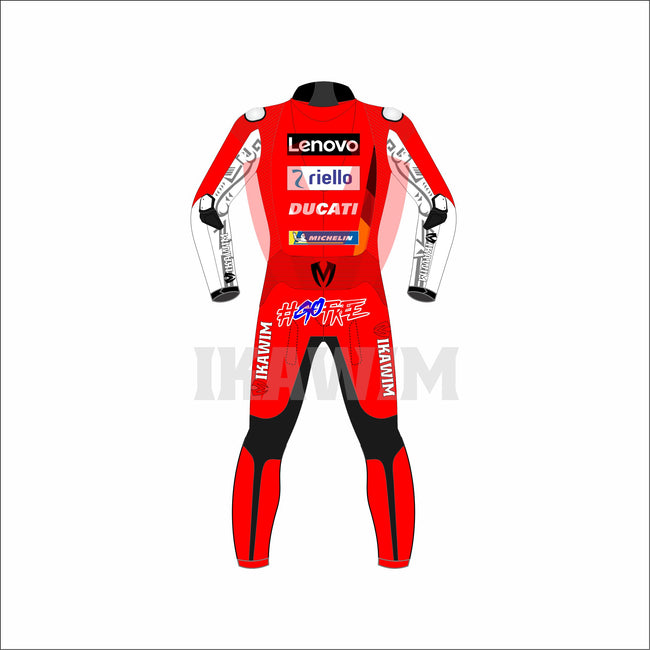 DUCATI FRANCESCO BAGNAIA 2021 MOTOR BIKE RACING SUIT