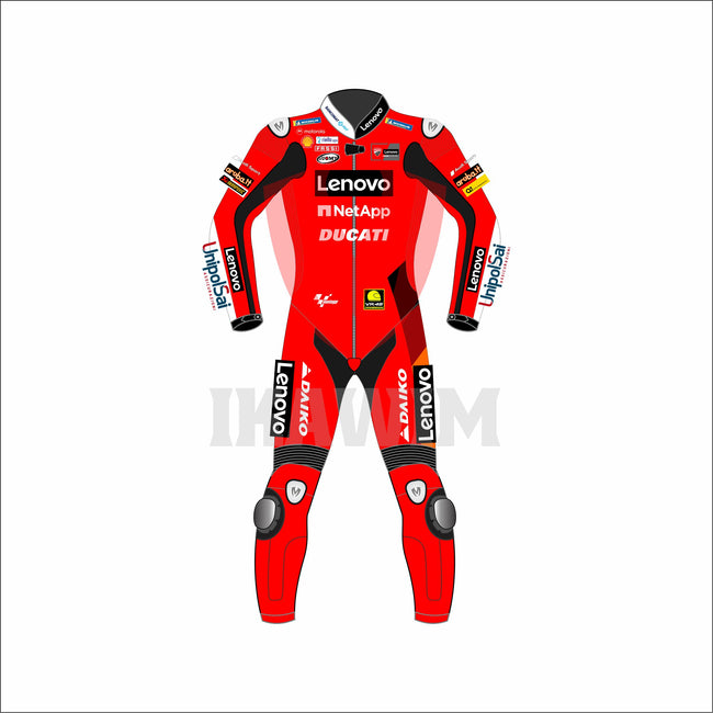 DUCATI FRANCESCO BAGNAIA 2021 MOTOR BIKE RACING SUIT