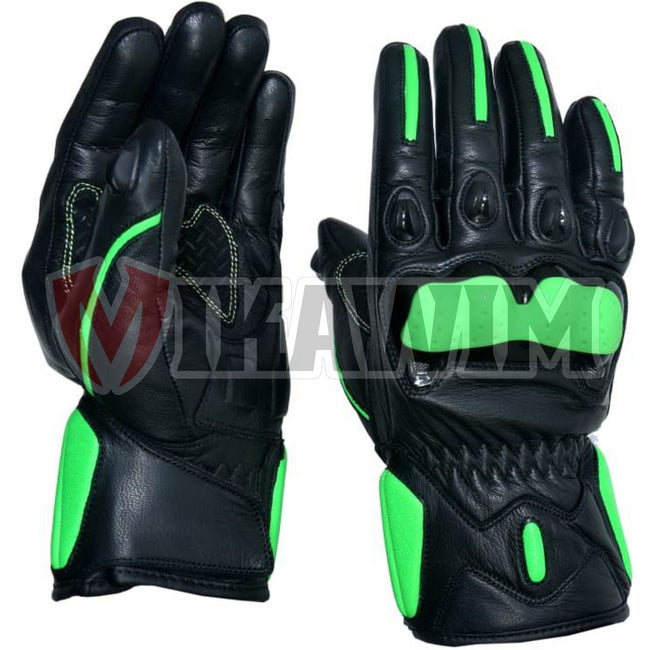 Motorbike Racing Leather Gloves