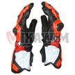 Honda Repsol Motorbike Racing Leather Gloves