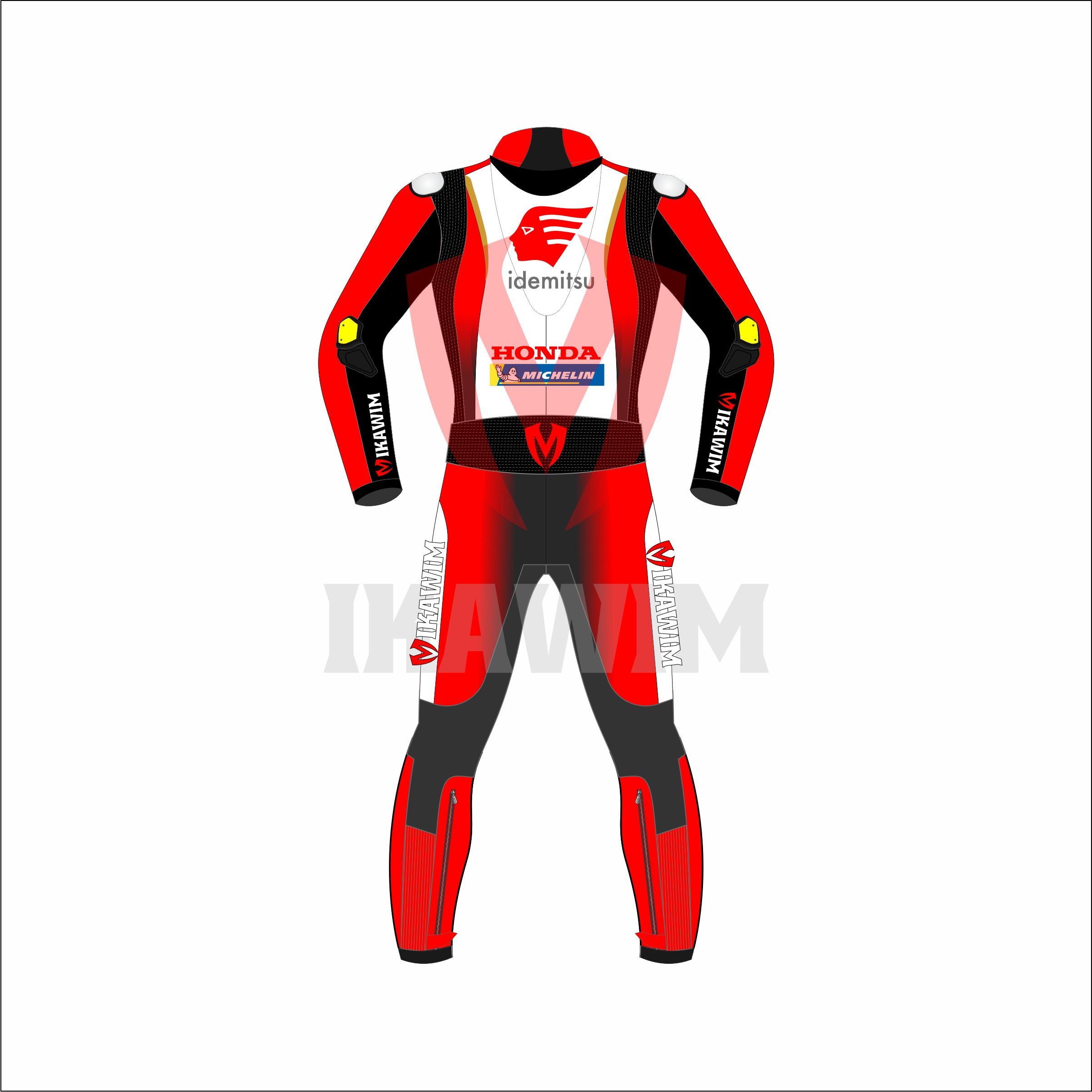 Honda Motorbike Racing Leather suit