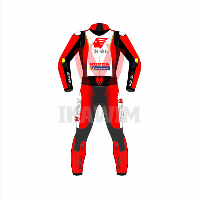 Honda Motorbike Racing Leather suit