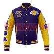 Kobe Bryant Los Angeles Lakers Basketball Varsity Wool Jacket Letterman Bomber