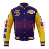 Kobe Bryant Los Angeles Lakers Basketball Varsity Wool Jacket Letterman Bomber