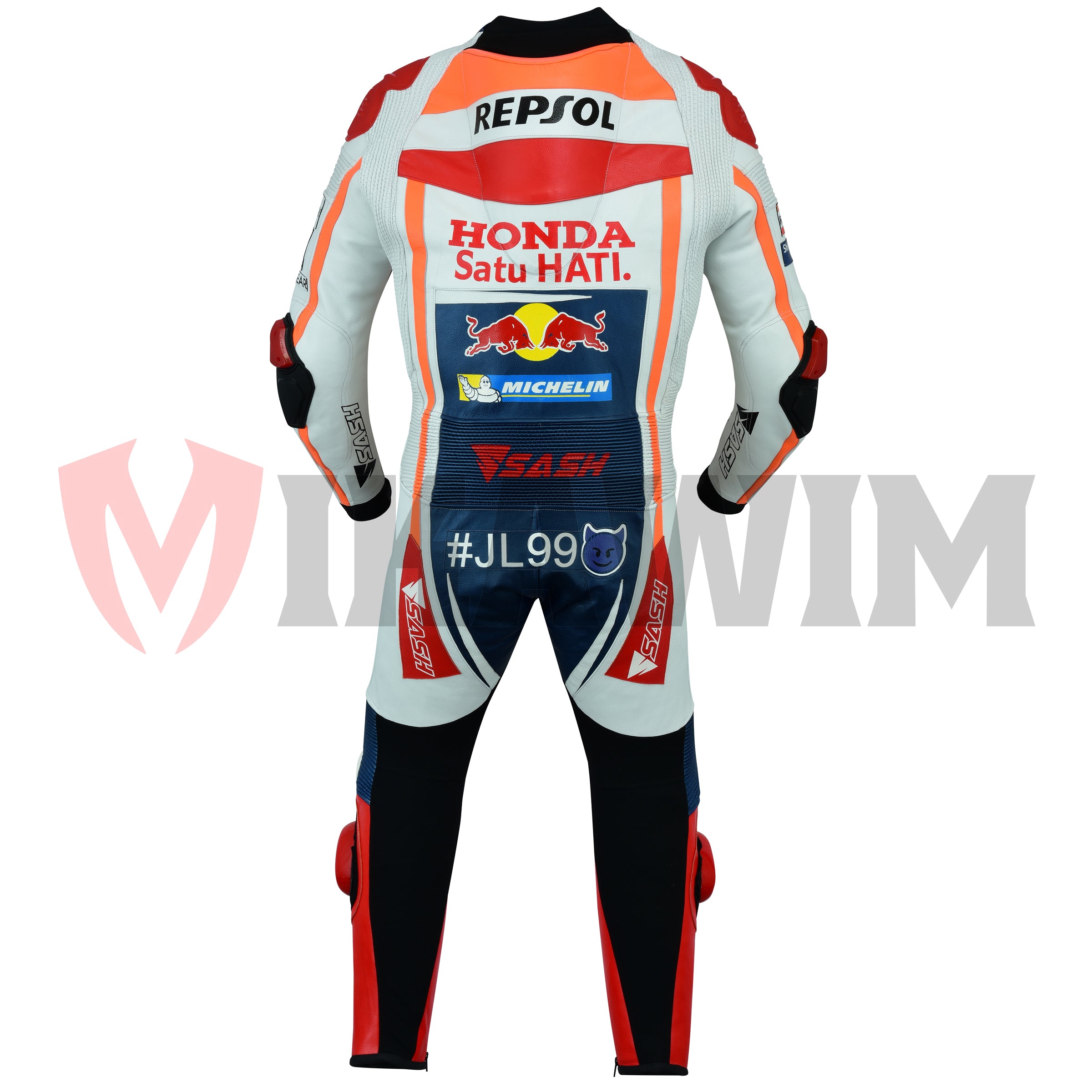 Jorge Lorenzo Honda Repsol MotoGp 2019 Motorbike Racing Leather Suit