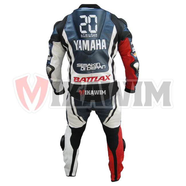 Jorge Lorenzo Yamaha 2013 Motorbike Racing Leather Suit