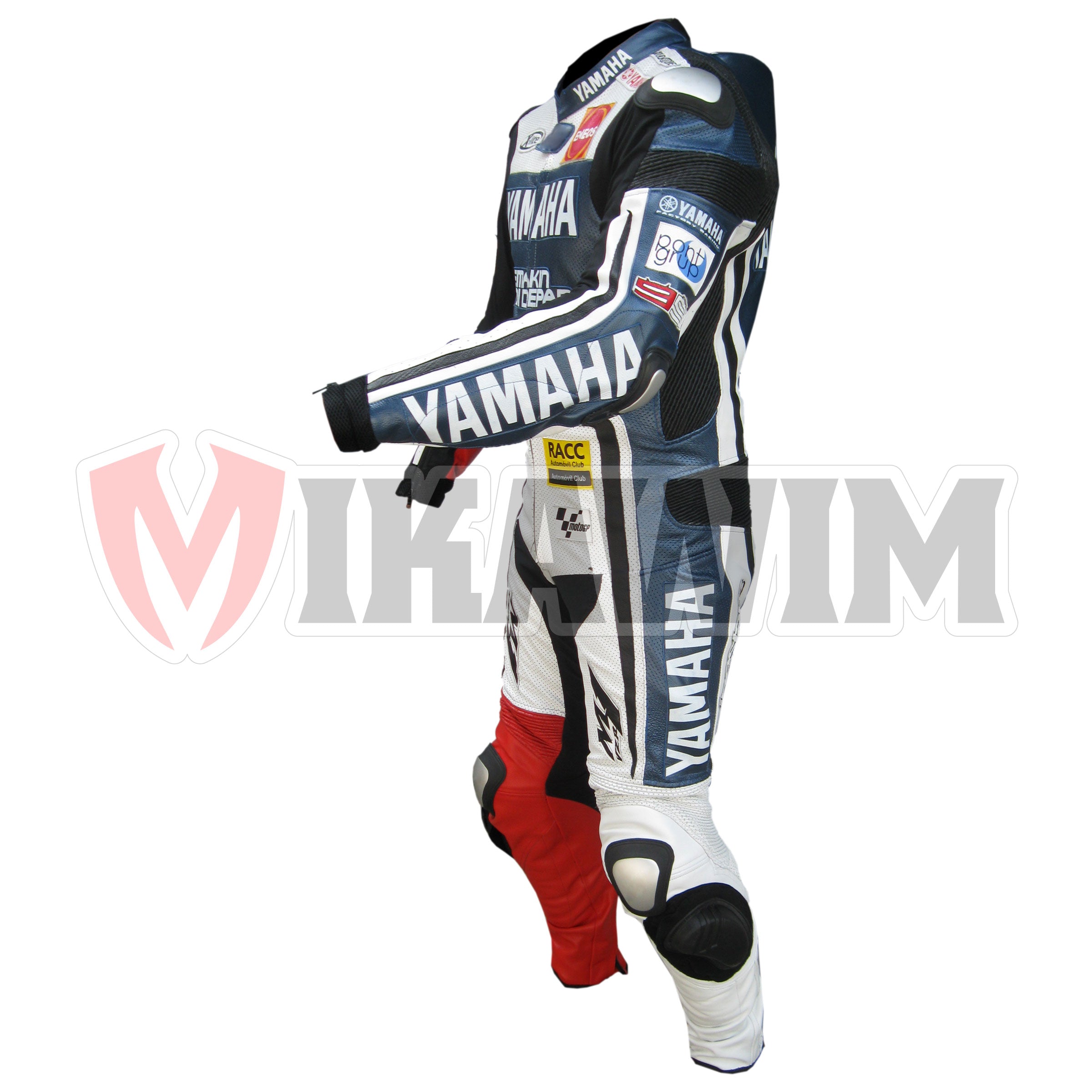 Jorge Lorenzo Yamaha 2013 Motorbike Racing Leather Suit