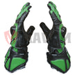 K Monster Motorbike Racing Leather Gloves