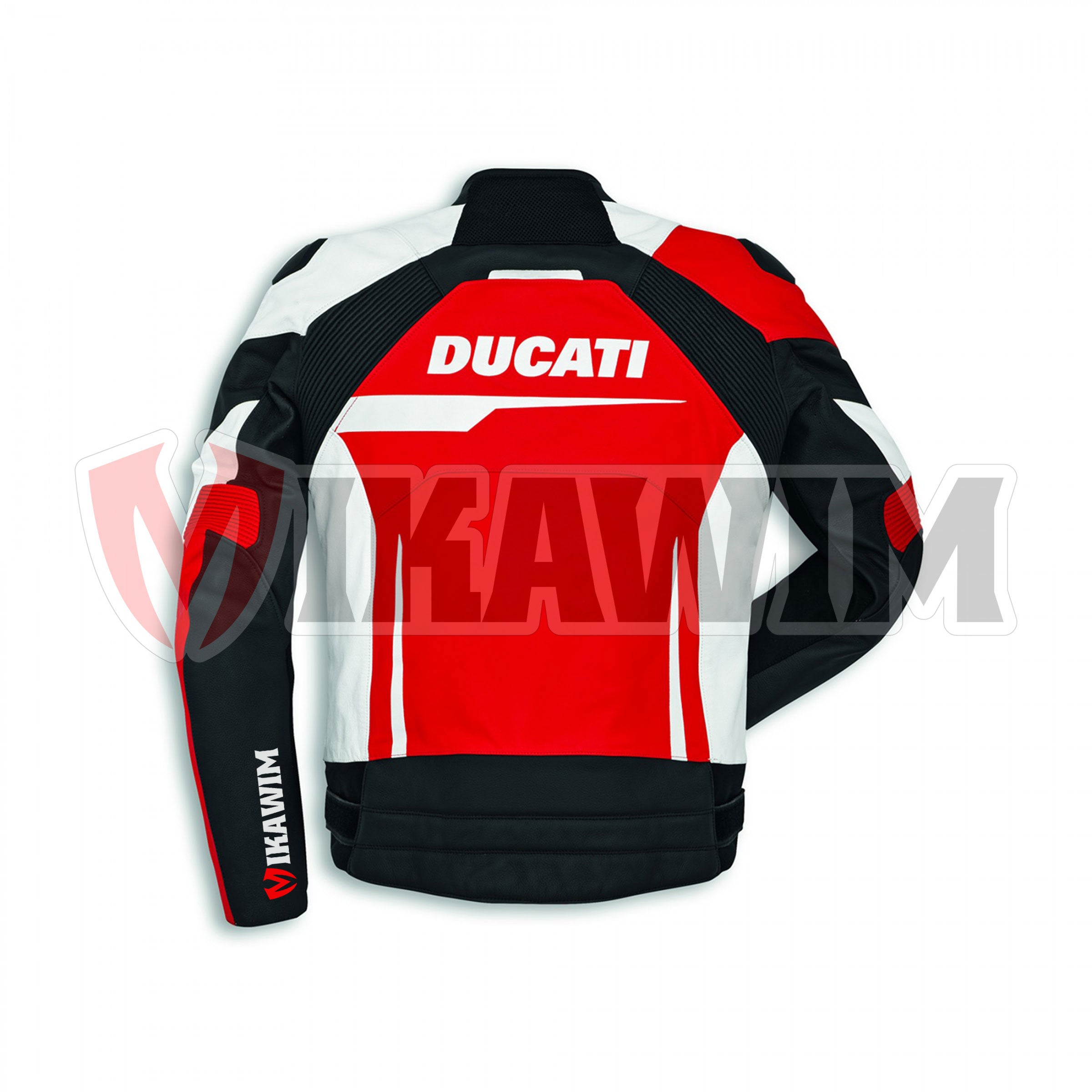 Ducati Corse C1 Motorbike Racing Leather Jacket All Sizes