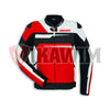 Ducati Corse C2 Motorbike Racing Leather Jacket All Sizes