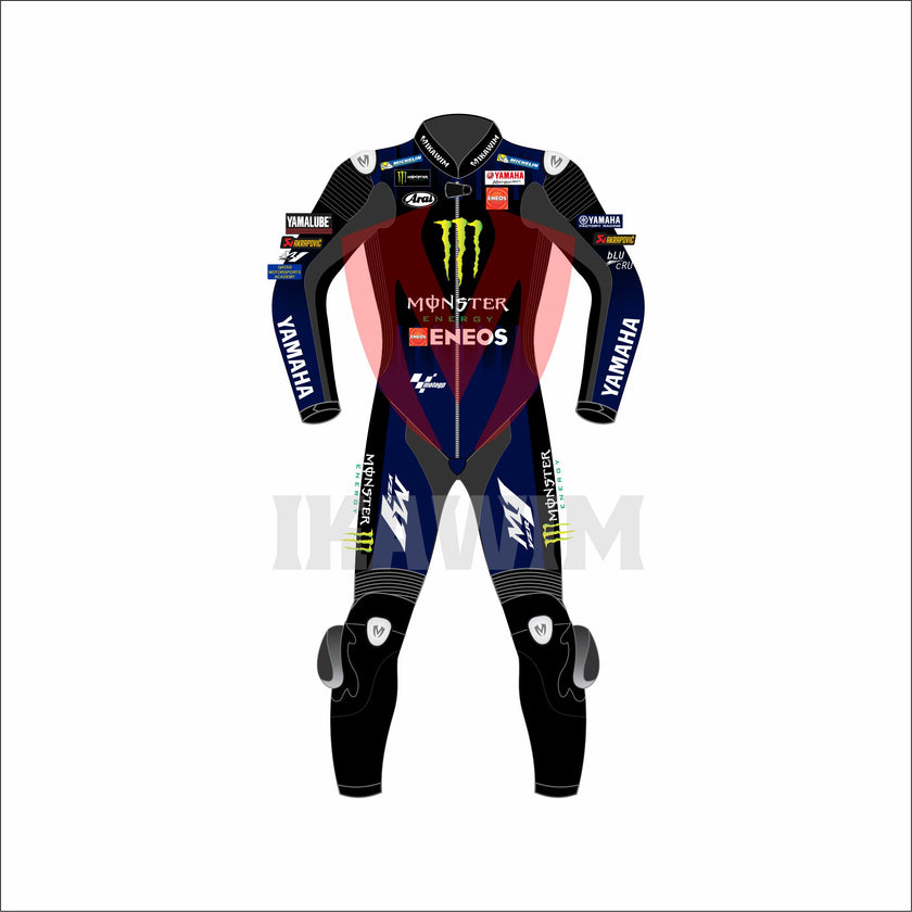 MaveRicket Vales MotoGp 2021  Motrobike Racing Leather Suit