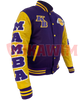 Kobe Bryant Los Angeles Lakers Basketball Varsity Wool Jacket Letterman Bomber