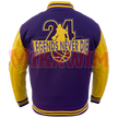 Kobe Bryant Los Angeles Lakers Basketball Varsity Wool Jacket Letterman Bomber