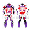 JOHAN ZARCO DUCATI MOTOGP 2023 MOTORBIKE RACING LEATHER SUIT