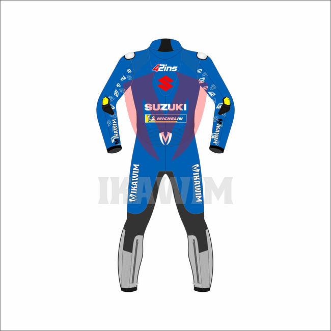 Suzuki Alex Rins 2021 Motrobike Racing Leather Suit