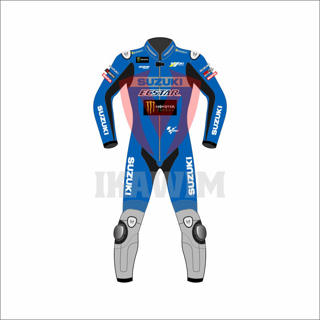 Suzuki Alex Rins 2021 Motrobike Racing Leather Suit