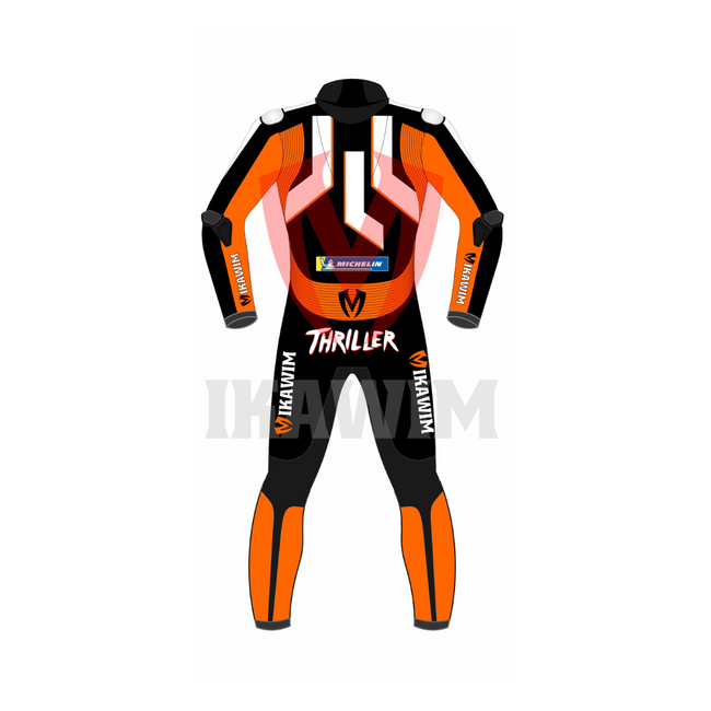 JACK MILLER KTM WINTER TEST 2022 MOTORBIKE RACING LEATHER SUIT